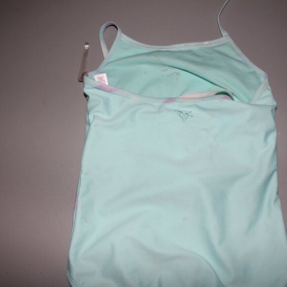 Blue Turtle 1 Pcs Justice Swimsuit Size 8 - Picture 6 of 11